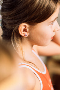 ALICE smiley stud earrings