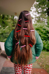 BARBIE heart clip