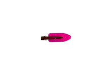 Load image into Gallery viewer, Hi! I&#39;m SOLANGE, a translucent purple no-crease clip.

Makeup time, skincare routine or just a good hair day? I’m here for it. I hold your hair back without leaving a single kink, thanks to my smooth, crease-free grip. Lightweight, comfy, and just the right amount of playful. Finished with a subtle logo engraving on the back – just a little signature touch. Go on, clip me in.