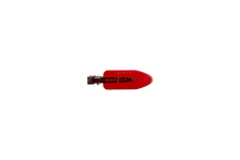 Load image into Gallery viewer, Hi! I&#39;m SUKI, a bold red no-crease clip.

Makeup time, skincare routine or just a good hair day? I’m here for it. I hold your hair back without leaving a single kink, thanks to my smooth, crease-free grip. Lightweight, comfy, and cute enough to wear all day. Go on, clip me in.